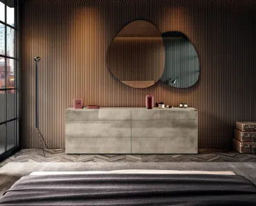 Comò in vetro 36e8-0650B Lago