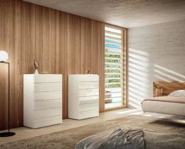 Cassettiera in vetro laccato 36e8 0654 di Lago