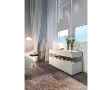 Comò laccato opaco Air 0677 di Lago