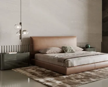 Comodino Arragan in laccato lucido di Bonaldo