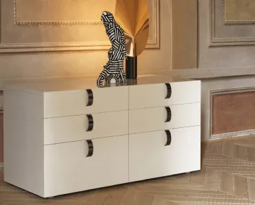 Comò in laccato opaco Splendor di Flou