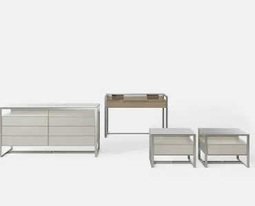 Gruppo Notte Rialto in legno di Rimadesio