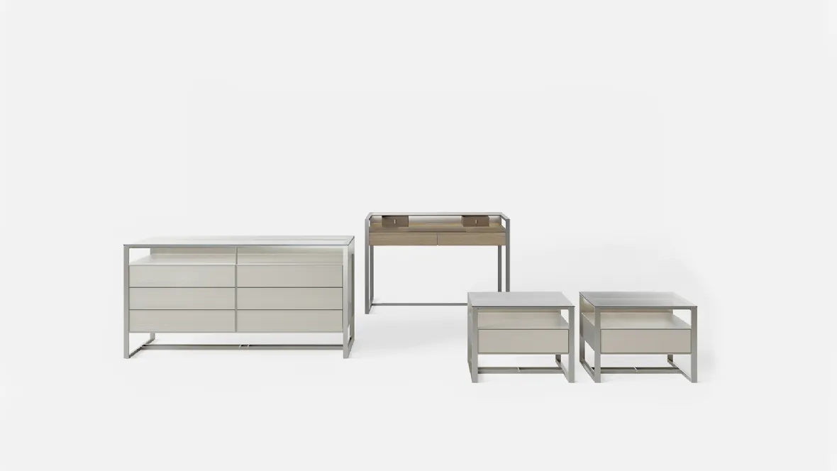 Gruppo Notte Rialto in legno di Rimadesio