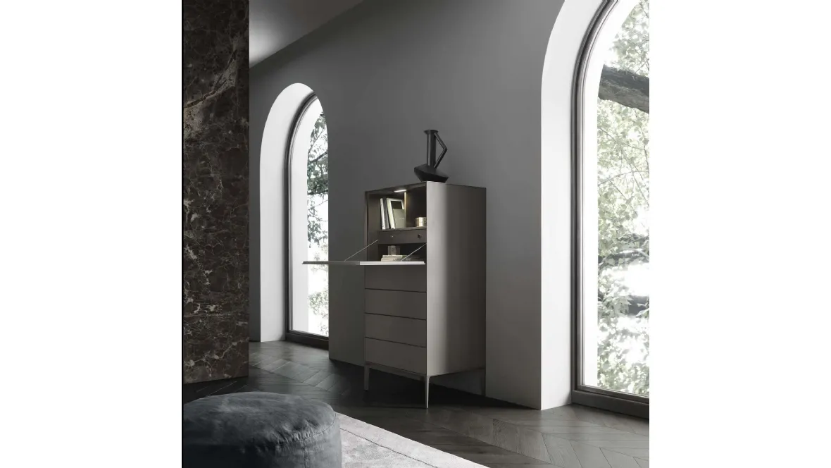Cassettiera con scrittoio Self Secretaire di Rimadesio