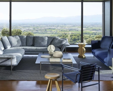 Salotto angolare Esosoft di Cassina