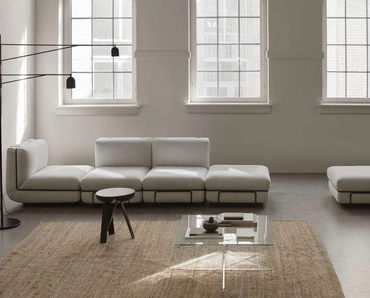 Salotto imbottito GB Lounge di Cassina