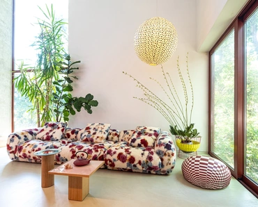 Divano imbottito Me-Time di Moroso