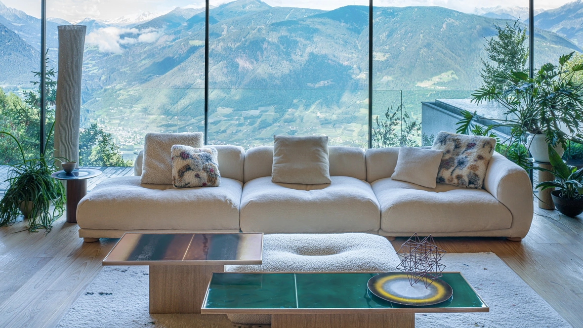 Divano imbottito Me-Time di Moroso