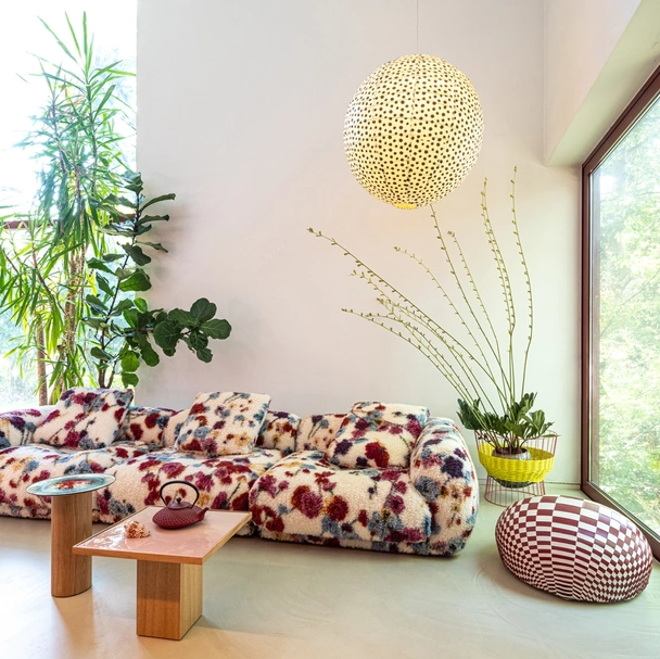Divano imbottito Me-Time di Moroso