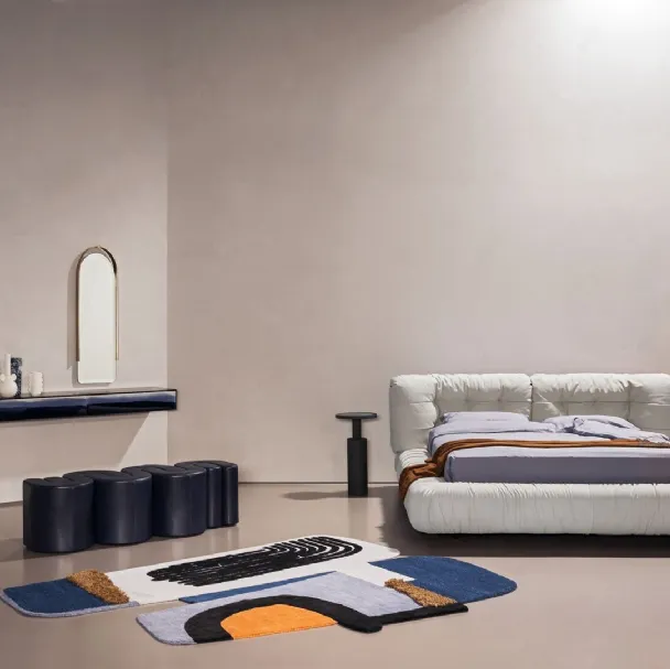 Letto in pelle Milano di Baxter