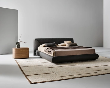 Letto in pelle Holden di Bonaldo
