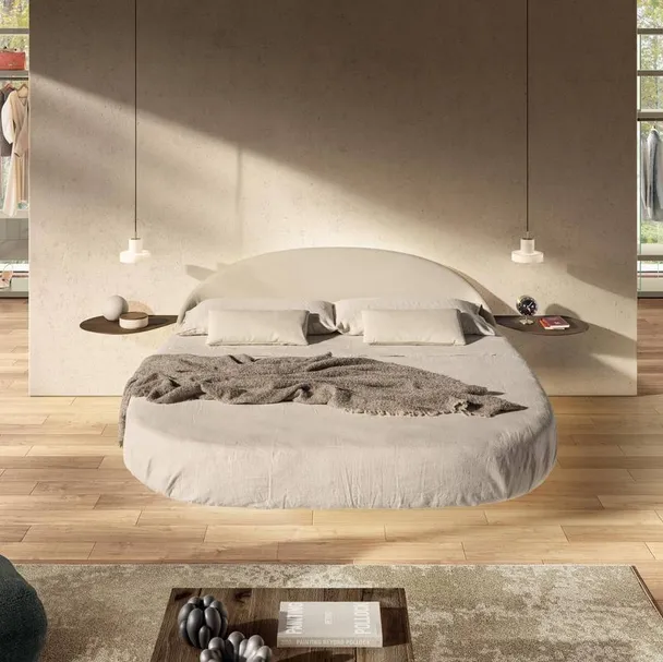 Letto Roundy Fluttua 2897 di Lago