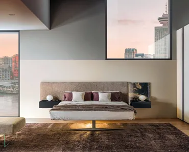 Letto Steel 1757 di Lago