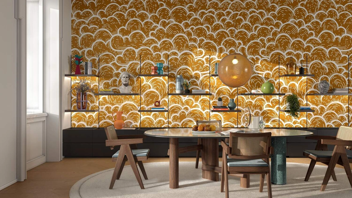 Libreria a muro Ghost Wall di Cassina