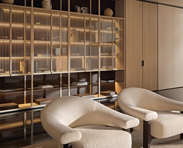 Libreria Wall System 02 di Poliform