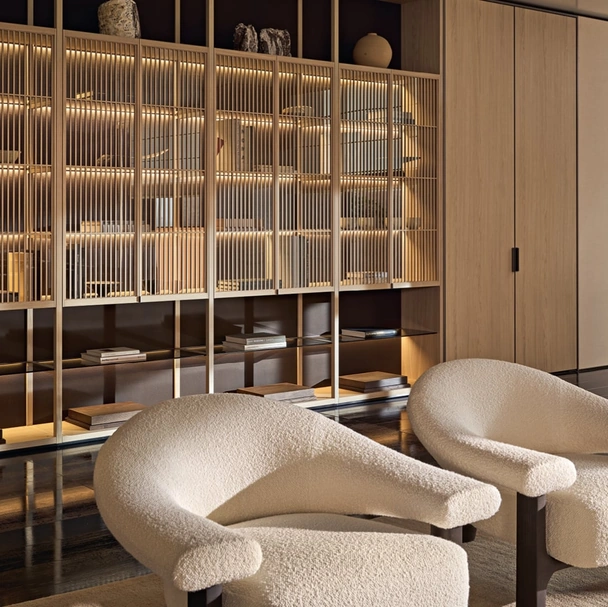 Libreria Wall System 02 di Poliform