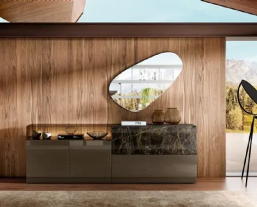 Madia 36e8 Glass 1334 in vetro di Lago