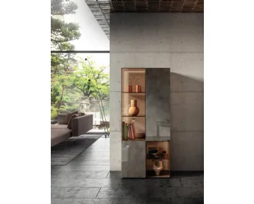 Madia alta in vetro 36e8 Glass 1362 di Lago