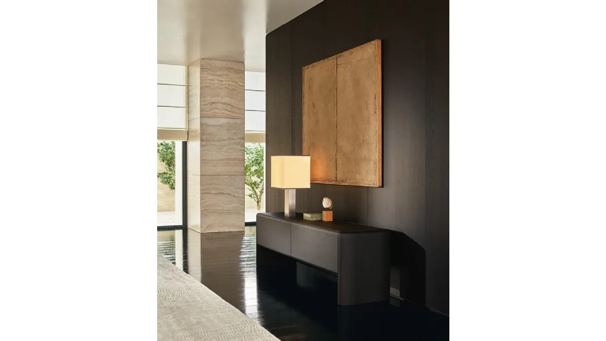 Madia Duke in olmo nero di Poliform