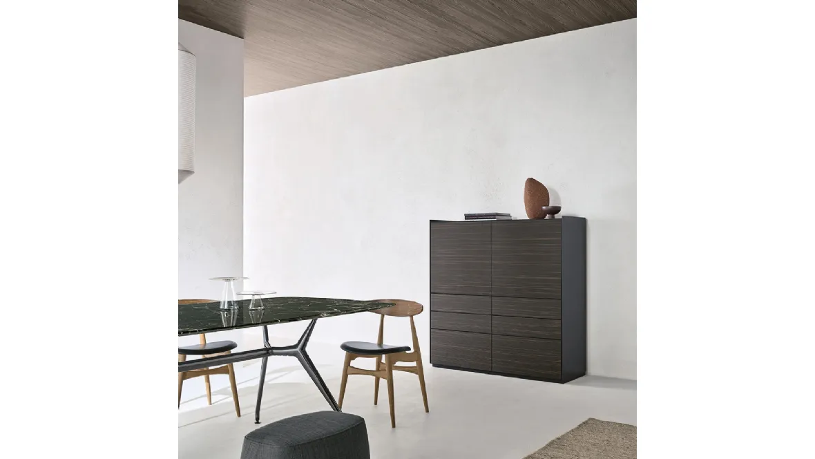 Madia Self Bold Ebano Taiga di Rimadesio