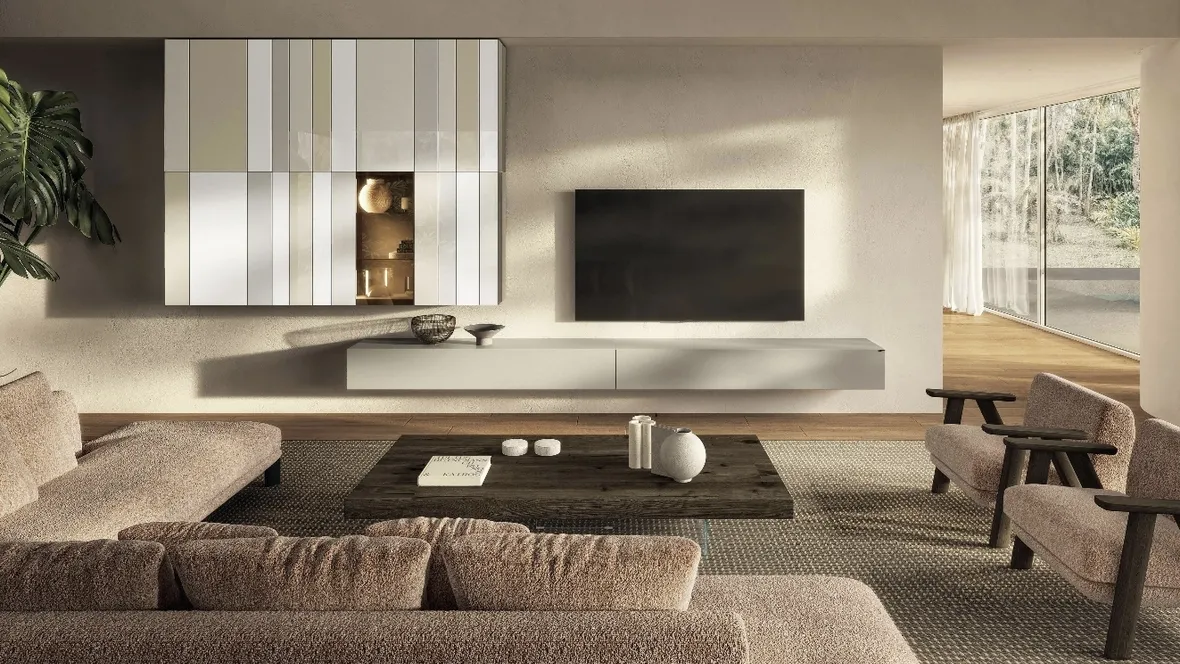 Parete Attrezzata NOW 2917 di Lago