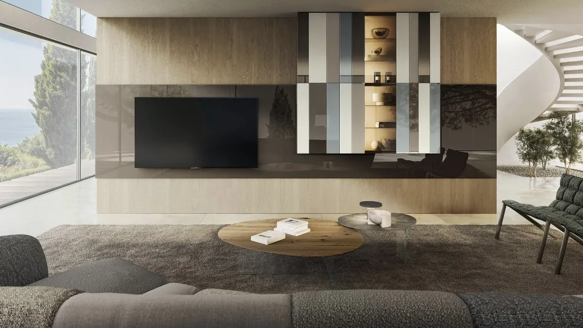 Parete Attrezzata NOW 2921 di Lago