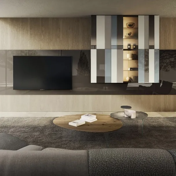 Parete Attrezzata NOW 2921 di Lago