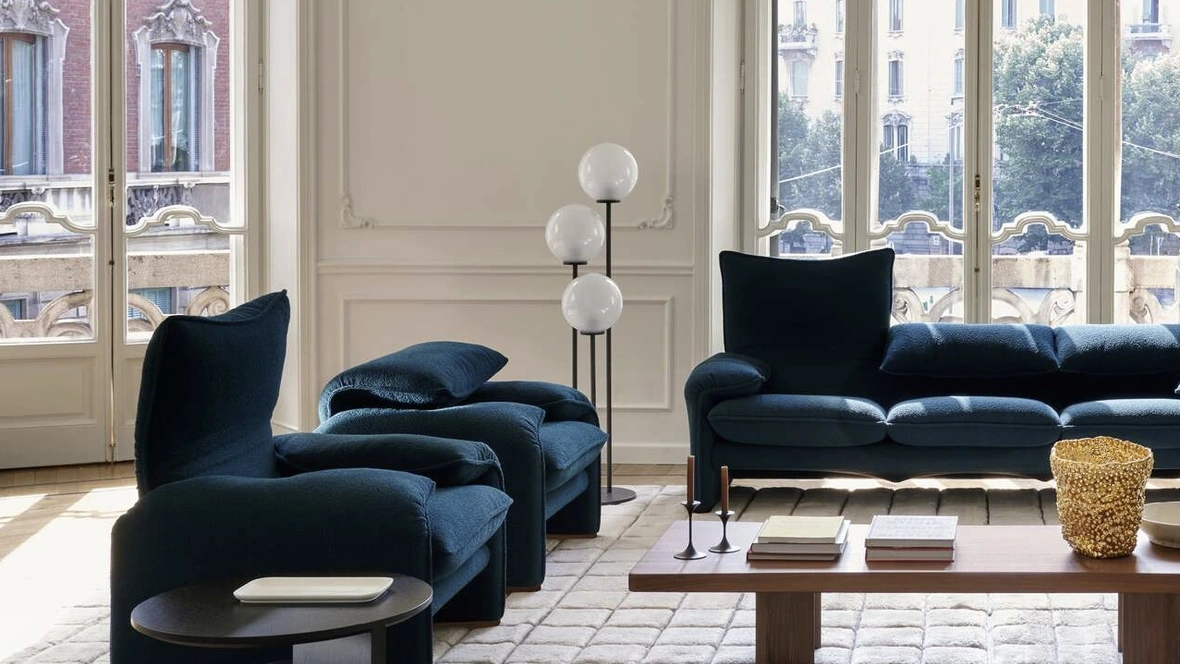Poltrona di design Maralunga di Cassina