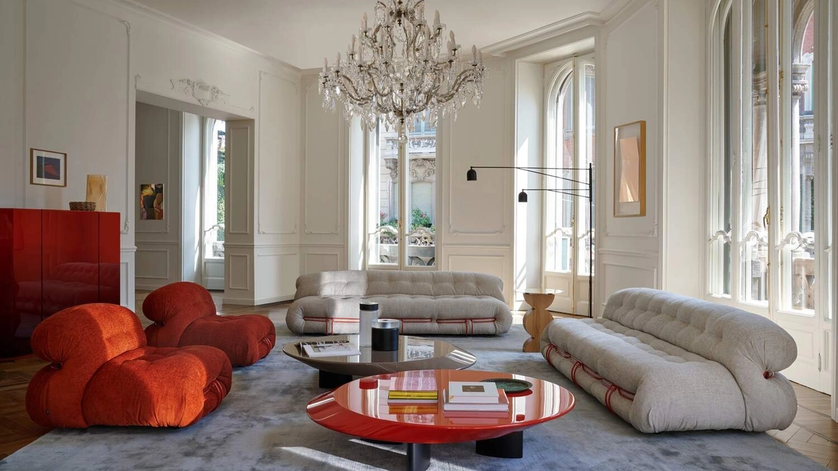 Poltrona di design Soriana di Cassina