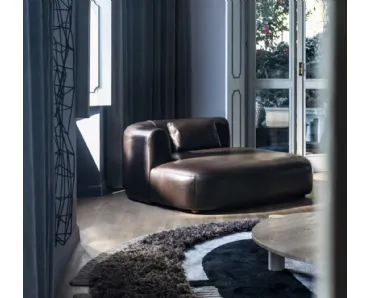 Poltrona in pelle Clara di Baxter