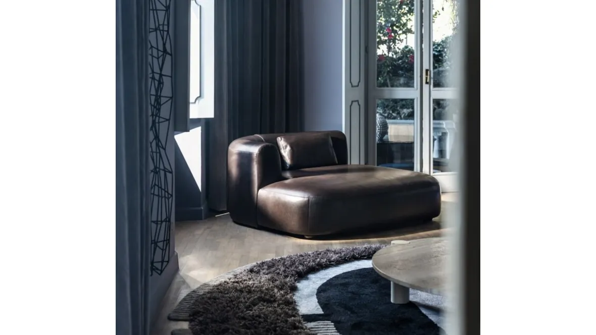 Poltrona in pelle Clara di Baxter