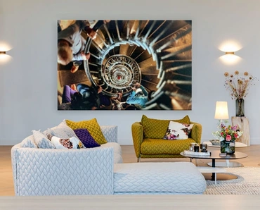 Poltrona in tessuto Gentry di Moroso