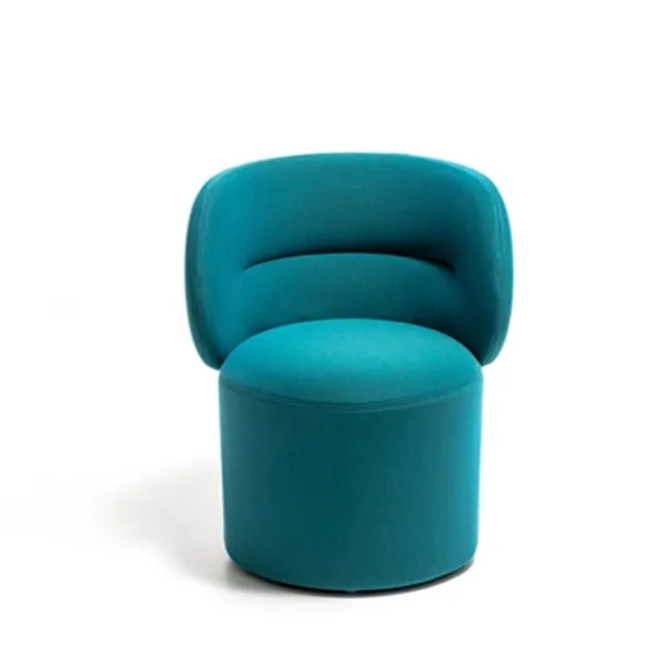 Poltroncina in tessuto Getlucky di Moroso