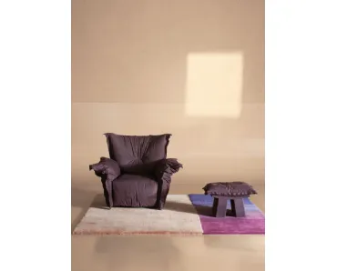 Poltrona in pelle Ginevra di Baxter