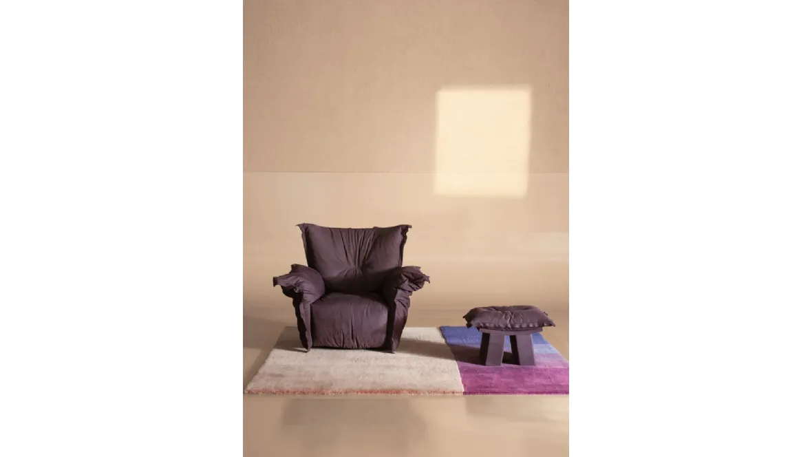 Poltrona in pelle Ginevra di Baxter