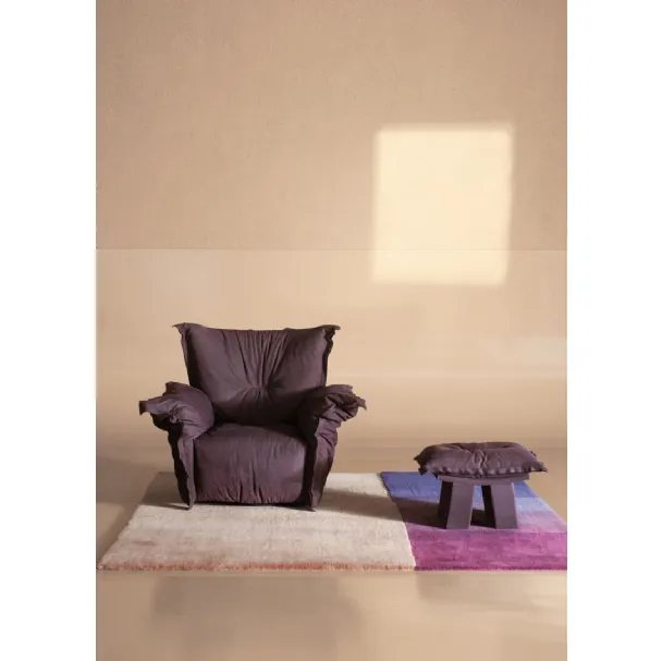 Poltrona in pelle Ginevra di Baxter