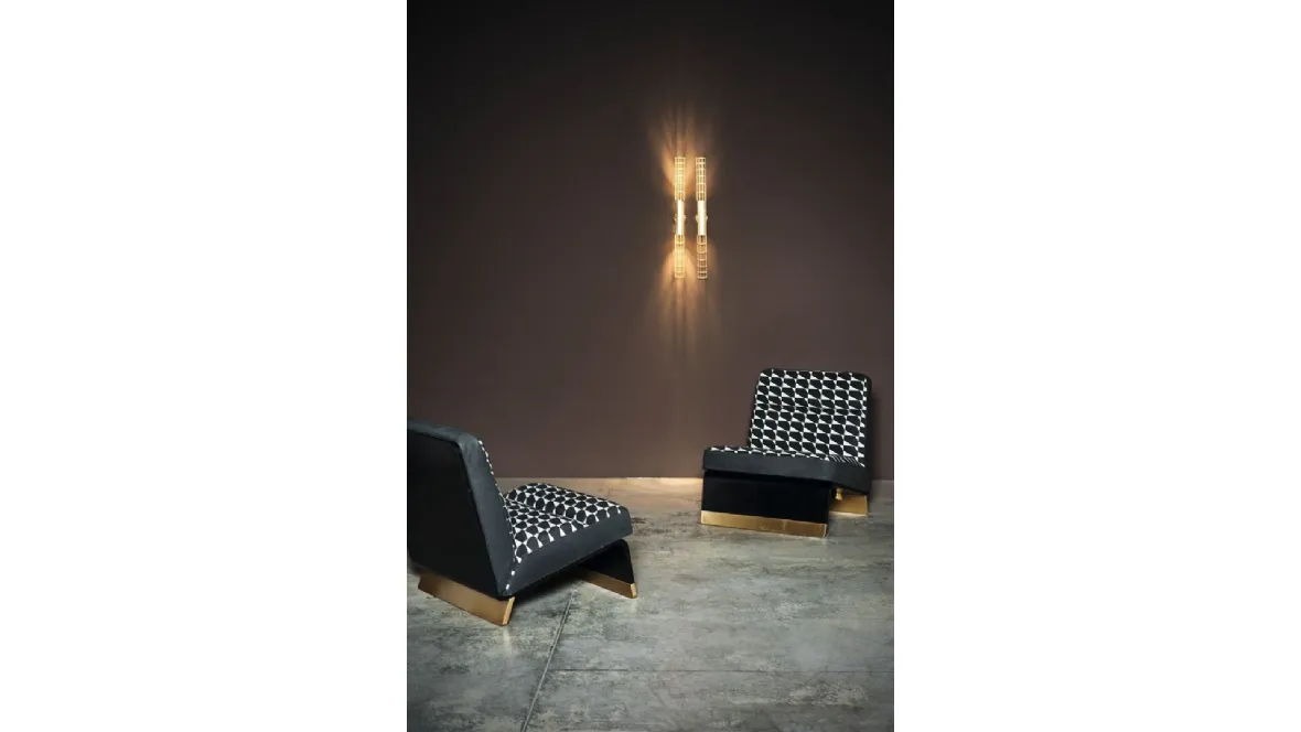 Poltrona in pelle Greta di Baxter