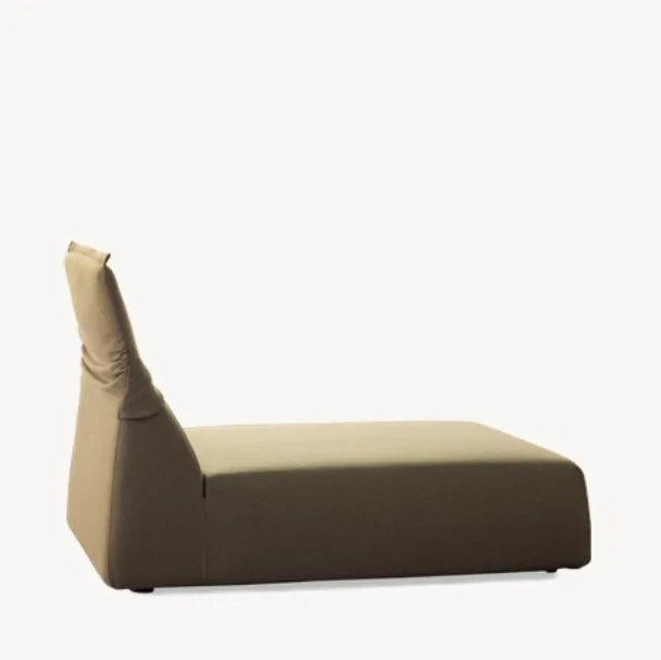 Chaise Longue in tessuto Highlands di Moroso