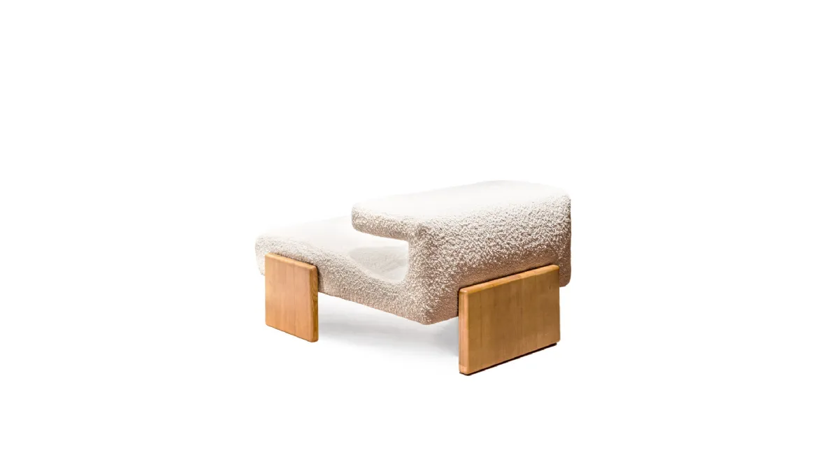 Poltrona di design in tessuto Loveseat di Moroso