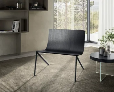 Poltrona Mezz'aria in legno di Lago