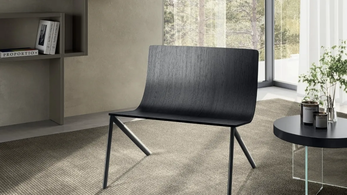 Poltrona Mezz'aria in legno di Lago