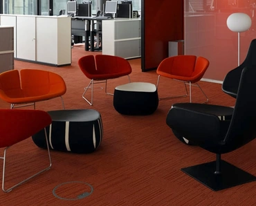 Poltroncina in tessuto Fjord di Moroso