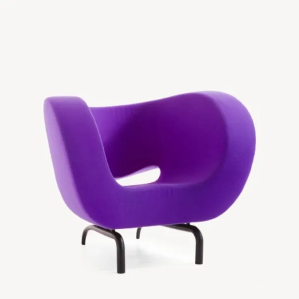 Poltrona in tessuto Victoria and Albert di Moroso