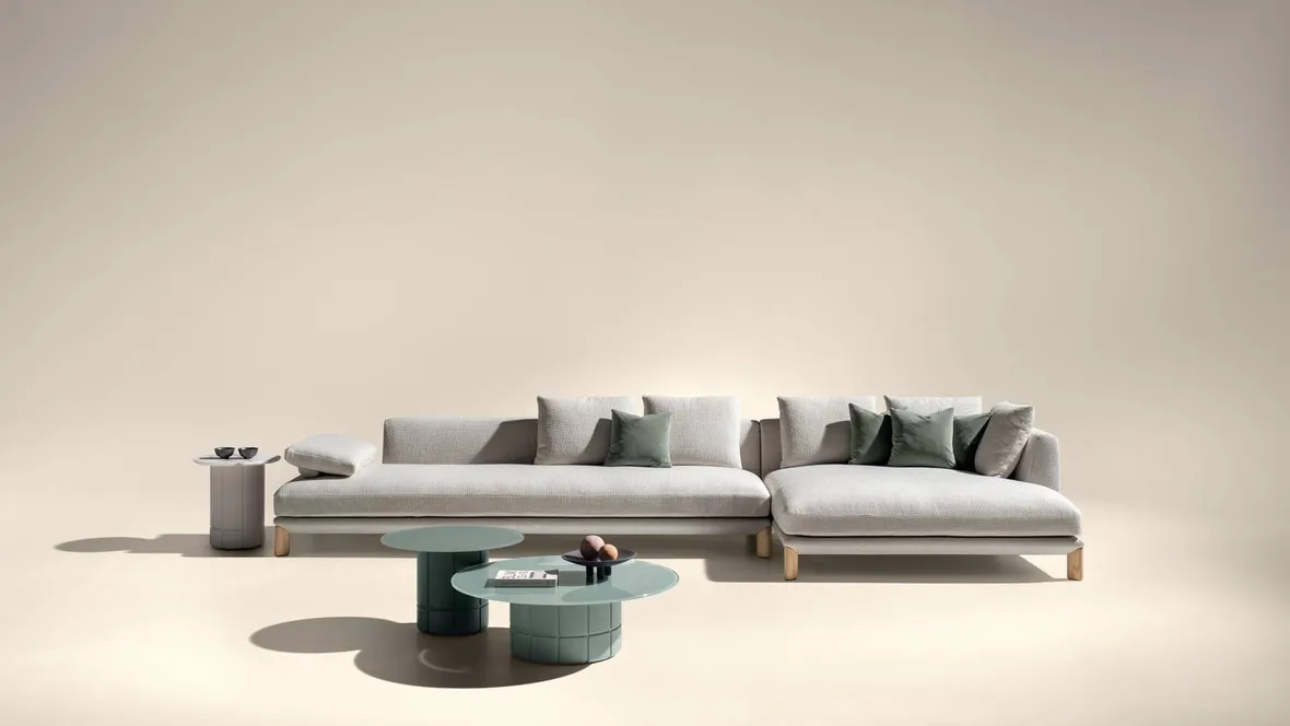 Divano con penisola Altana di Lago