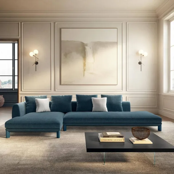 Divano con penisola Altana di Lago