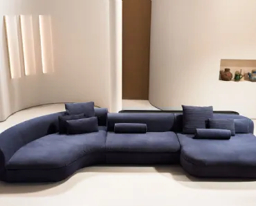 Divano con penisola Belle De Jour di Baxter