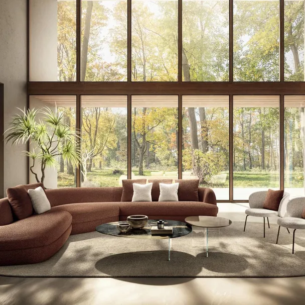 Divano angolare Biza di Lago