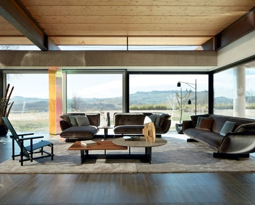 Divano con penisola Beam di Cassina