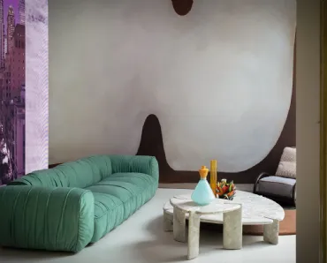 Divano in pelle Chicago di Baxter