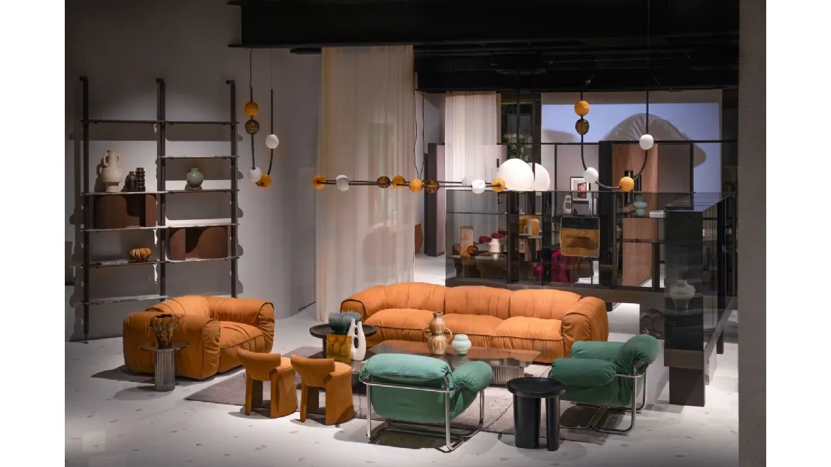 Divano in pelle Chicago di Baxter